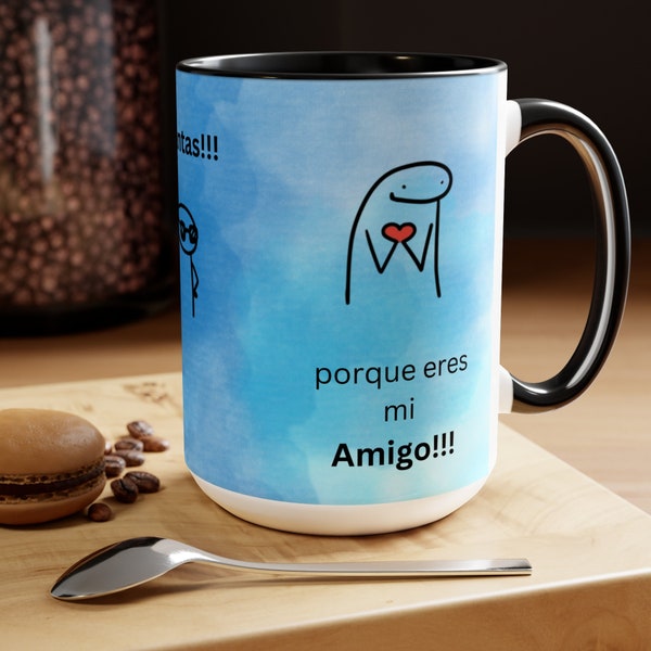 If Someday- Amigo Two-Tone Coffee Mugs, 15oz