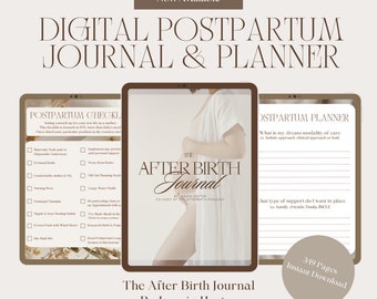 The After Birth Journal - A Postpartum Planner & Resource for New Mothers