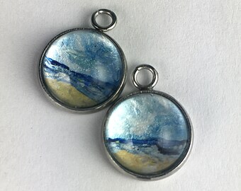 Beach seashore charms for bracelet