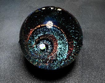 宇宙銀河ガラス | 星空ガラスボール | 吹きガラス | 宇宙ガラスアート