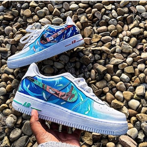 Custom Air Force 1s ZORO X LUFFY anime