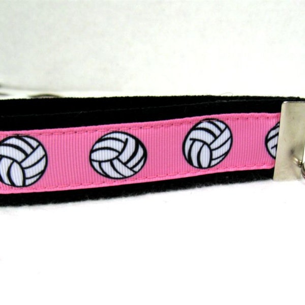 Reserved for Jennifer Volleyball Key Fob  Sports Key Chain Wristlet