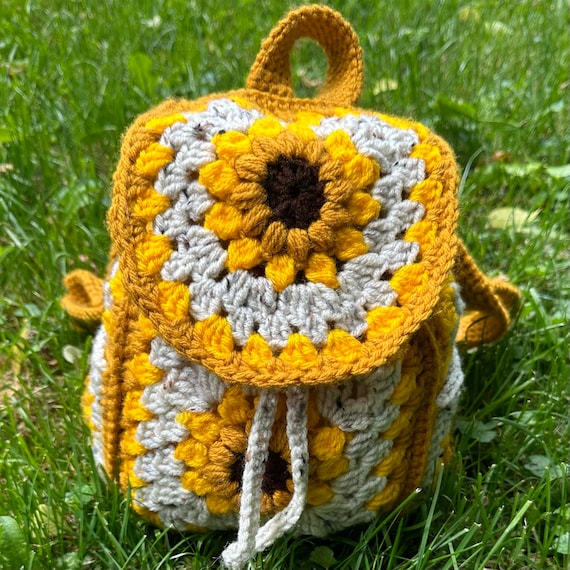 Small sunflower backpack hotsell