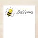 Bee Notepad for Kids Personalized Notepads Stationery Gifts for ...