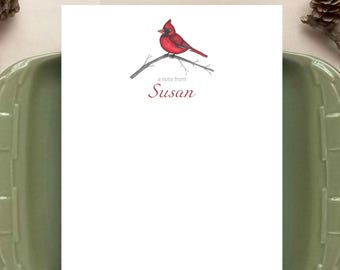 Personalized Notepad - Cardinal Stationery - Gift for Women Mother's Day Mom Grandma