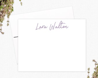 Script Note Cards - Etsy
