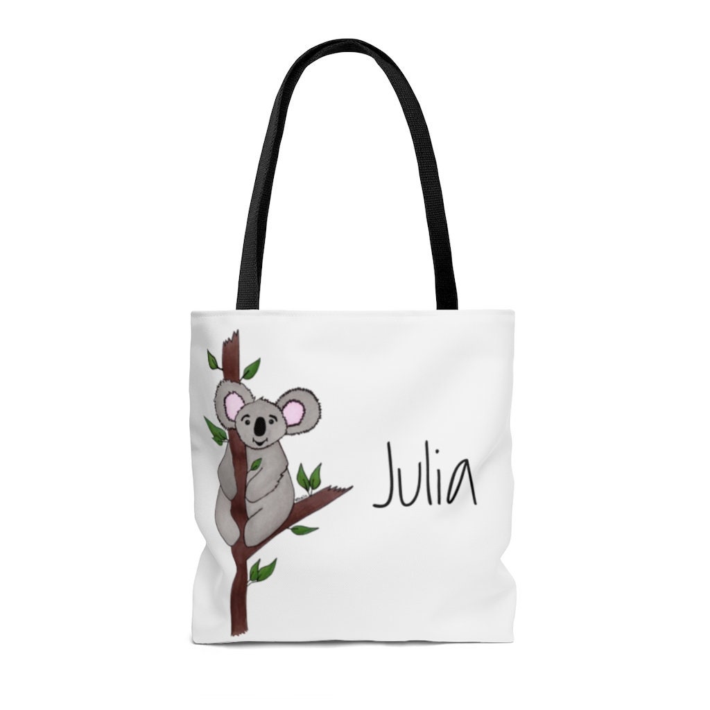 Koala Tote Bag Personalized Gifts for Kids Etsy