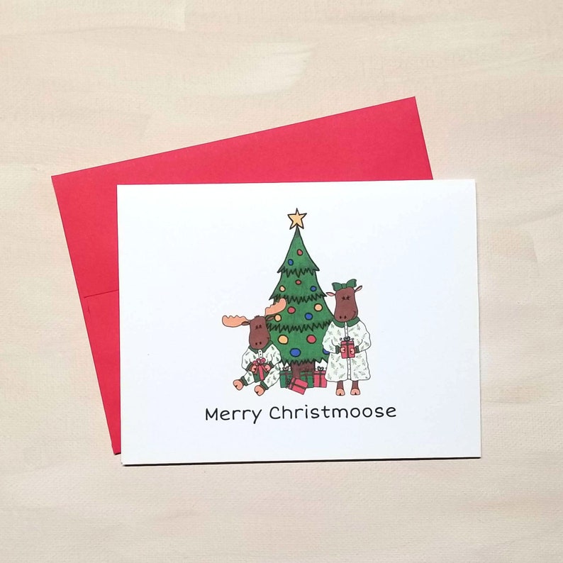 Merry Christmoose Christmas Cards Merry Christmoose Christmas Cards