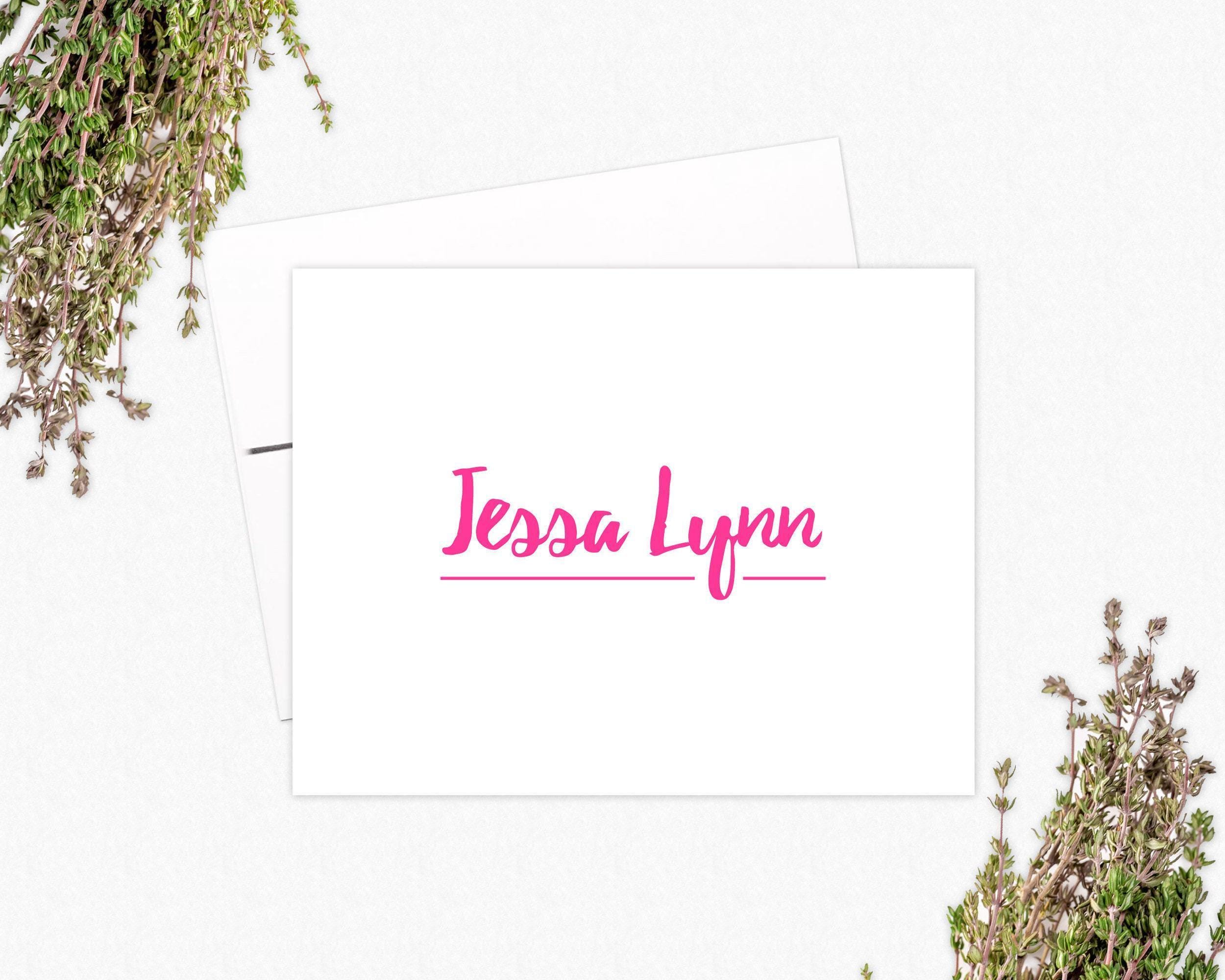 Sassy Notes Sassy Note Card Set - Personalized Stationery Gifts for Teens - Etsy