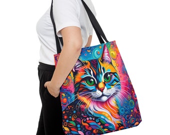 Cat Tote Bag (AOP)