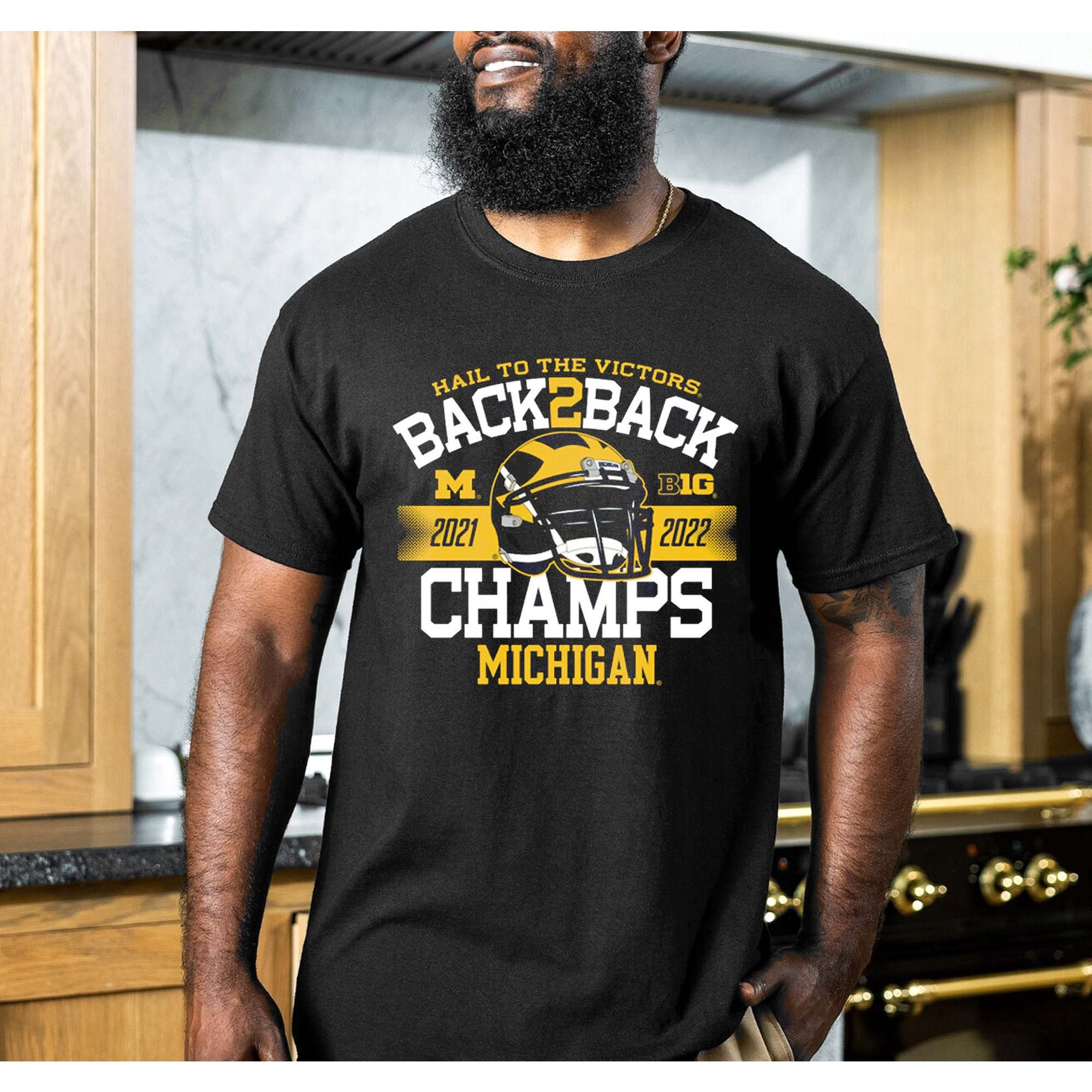 Discover Michigan Back-To-Back Big Ten Championship 2022 Shirt
