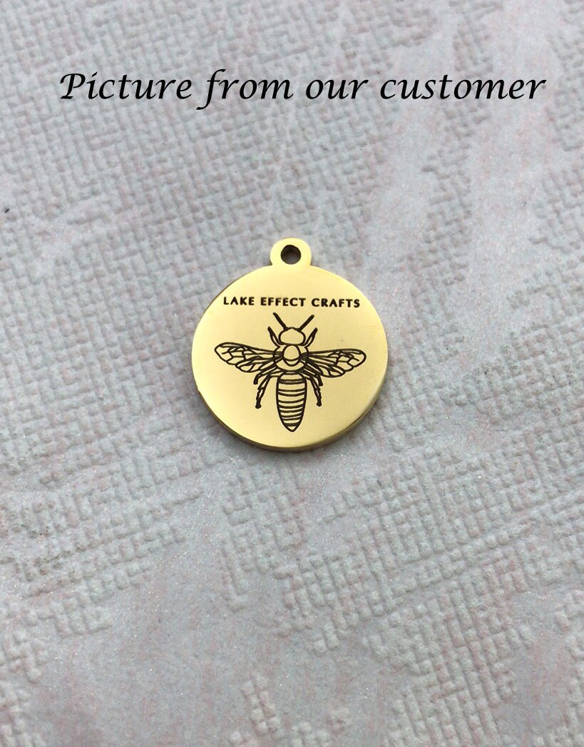 30pcs High Quality Mirror Polished Stainless Steel Custom Logo Etsy