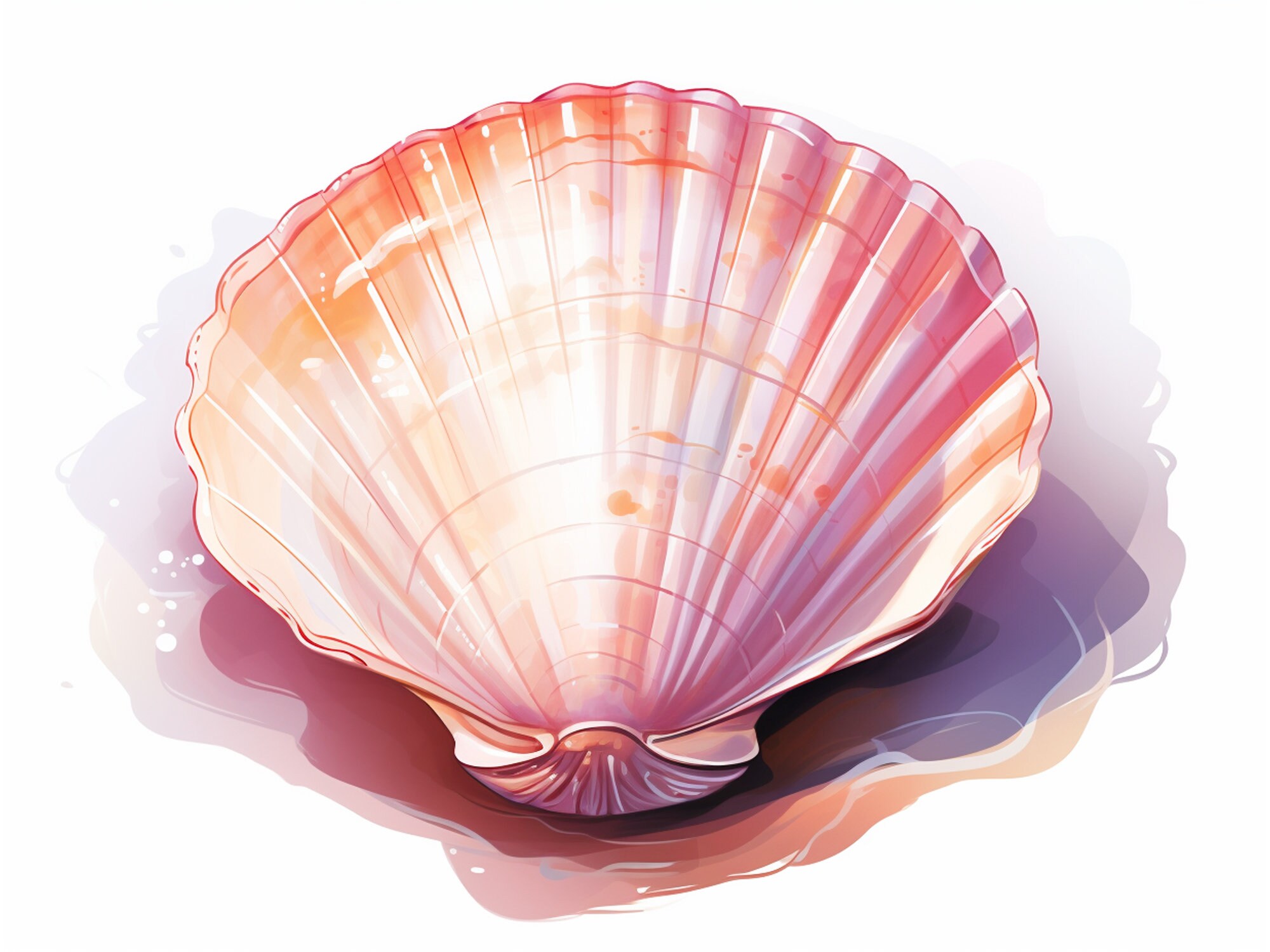 Transparent Background Shell PNG - Etsy