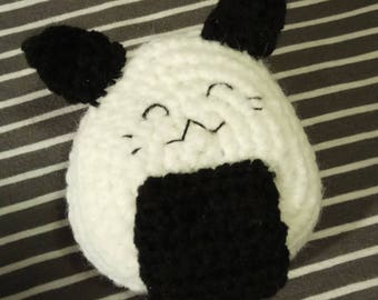 Crochet Happy Onigiri Sushi Cat