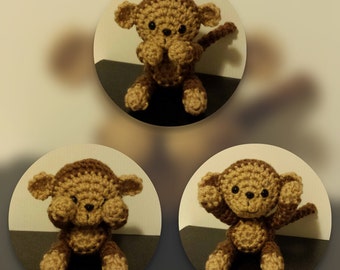 Crochet PDF Pattern - Monkey