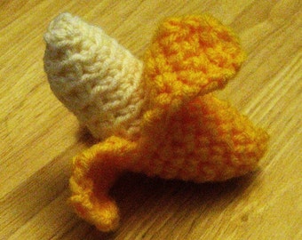 Crochet PDF Pattern- Crochet peeling Banana