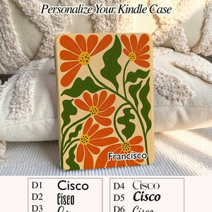 Étui pour Kindle Kobo, étui pour Kindle 11, 12e génération, étui pour Kindle Paperwhite 2024, 7 étuis Colorsoft pour Kindle, Cadeaux uniques pour elle