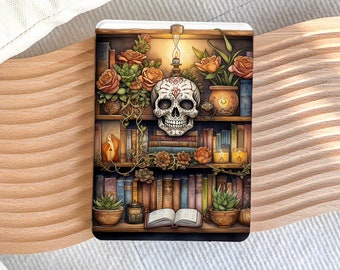 Gloednieuwe Paperwhite 11th (6,8") & Paperwhite Case voor modellen M2L3EK M2L4EK, Kindle 11e generatie case Model #C2V2L3 Kindle case, Skull art case