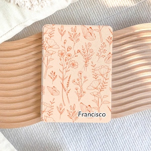 Flower art Kindle Cover 11th 12th gen case Kobo kindle case, Kindle Paperwhite 2024 Cover Paperwhite 7 Case  Colorsoft Unique Gift for Her
