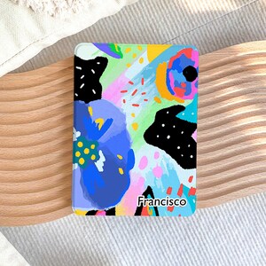 Abstract Art Flowers Kindle 11th 12th gen case Kobo kindle case, Paperwhite 2024 Cover Paperwhite 7 Case  Colorsoft Unique Gifts for Her