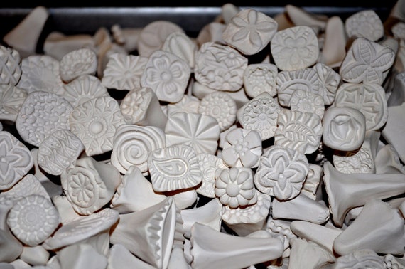 Clay Stamps for Pottery, Fimo, PMC, Fondant and More Clay Tools