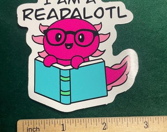 ADESIVOS: Arte original para crianças! Adesivos divertidos e originais para laptops | Adesivos para garrafas de água | Adesivos duráveis de alta qualidade | Amantes de livros | Animais