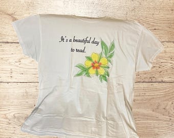 Camiseta para amantes del arte / Camiseta para lectores / Camiseta para aficionados a la poesía / Camiseta con estética creativa / Regalo literario / Camiseta de libros y arte / Opción personalizada