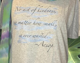 Positivity T-Shirt | Bookish Tee | Poetry Nerd Shirt | Creative Aesthetic Tee | Literary Gift | Books and Art Shirt | Custom Option