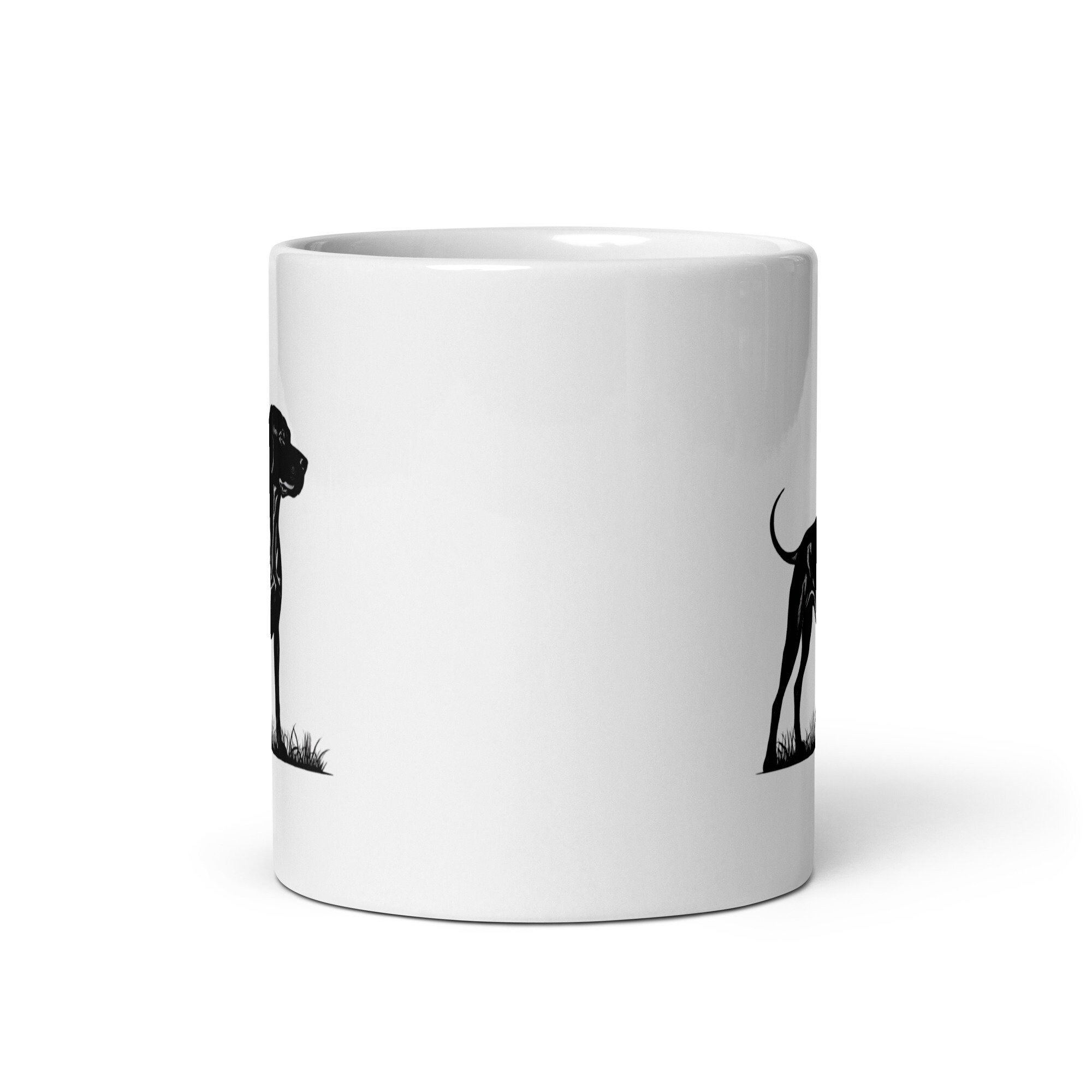 Rhodesian Ridgeback Black Silhouette Mug - Etsy