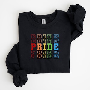 Pride Sweatshirt, Pride Merch, Pride Clothing, Womens Pride Shirt, Gay Pride Shirts, Pride Rainbow, Gift for Pride, Equality Sweatshirt