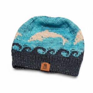 Love the Water Hat, Knitting Pattern, Digital Download