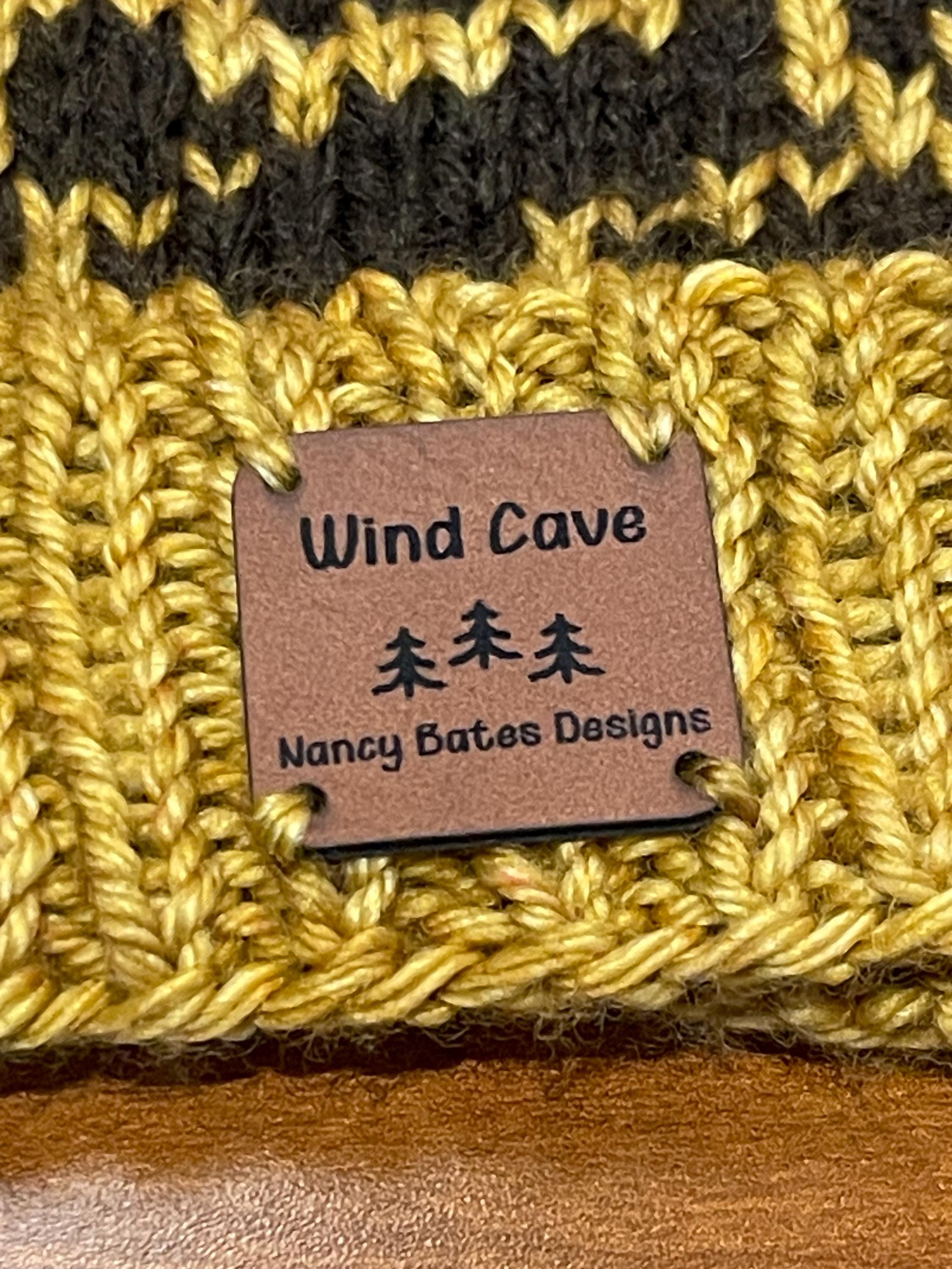 Wind Cave National Park Beanie Hand Knit National Parks Hat - Wind Cave - Etsy main image 2