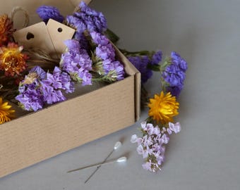 Friendship Bouquet Box | Dried Flower Craft | Creative Gift for Friends | Make Together Kit
