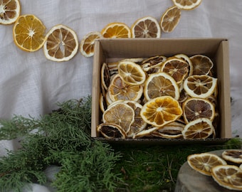 DRIED CITRUS | Christmas decor, Festive, Gift, Christmas gift, dried lemons, craft supplies, diy, home decor, wreath kit, christmas wreath