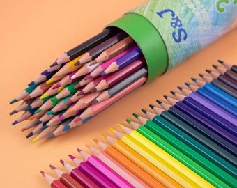 Colored Pencils | Color Pencils for Drawing, Coloring & More | High-Quality Coloured Pencils for Art and Craft Supplies | Colored Pencil Box