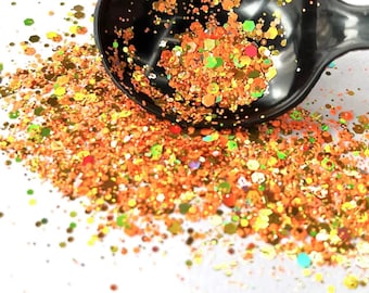 50g Holographic Nail Glitter And Epoxy Resin | DIY Tumbler Cup Making Supplies | Iridescent Craft Decoration for Tumblers & Nails