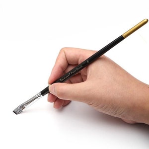 Set di 12 pennelli per pittura acrilica / Pennelli per artisti per acquerello, guazzo, acrilico, olio e altro / Pennelli per pittura per arte e calligrafia