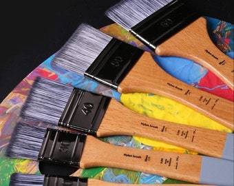 1-Pcs Acrylic Paint Brushes | Artist Brush for Oil, Acrylic, Crafts, Art & More | High-Quality Art Brush for Artist Present | Art Supplies