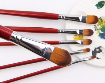 U.S. Art Supply 15 Piece Artist Paint Brush Set In Nylon Case - Foto 12
