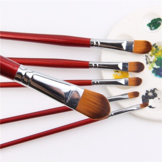 12-teiliges Künstlerpinsel-Set Mit Tragetasche – Premium-Nylonborsten Für Aquarell, Acryl, Öl & Gouache