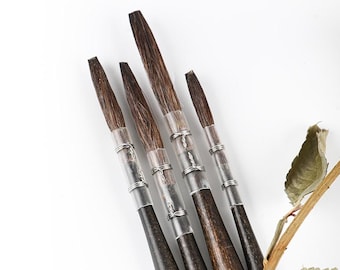 Watercolor Brushes | Squirrel Hair Brushes for Watercolor | Artist Brushes for Painting, Calligraphy And Art | Paint Brushes for Artist Gift