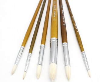 6 Artist Watercolor Painting Brushes Paint Brush F... - Vicedeal - View #3