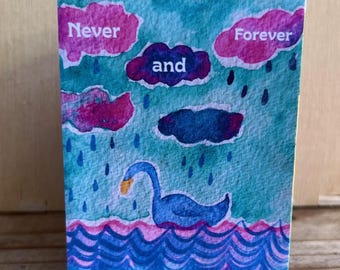 Aquarell Mini-Zine