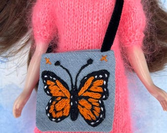 Butterfly Tote Bag for Blythe Doll
