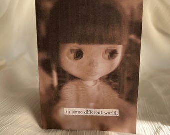 Blythe doll art zine