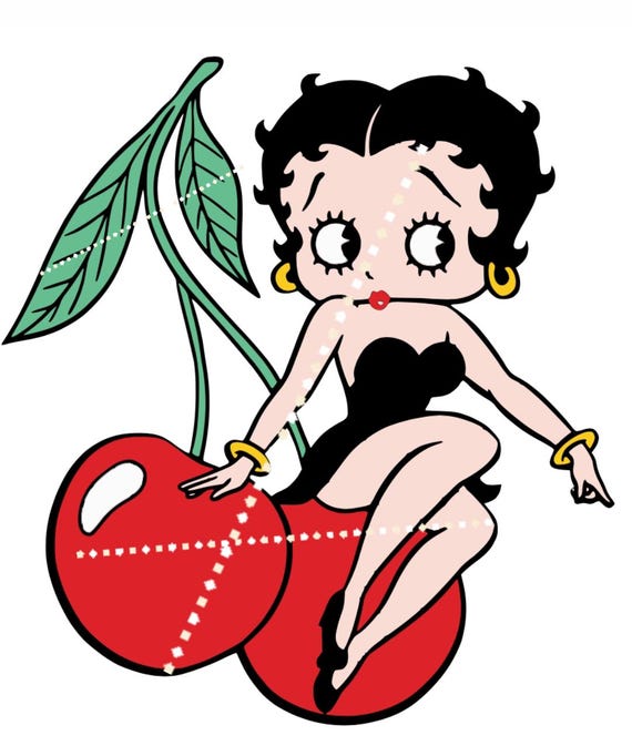 Betty Cherry Svg - Etsy