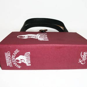 William Shakespeare Book Purse, Handmade Womens Handbag, Recycled Upcycled Bag image 4