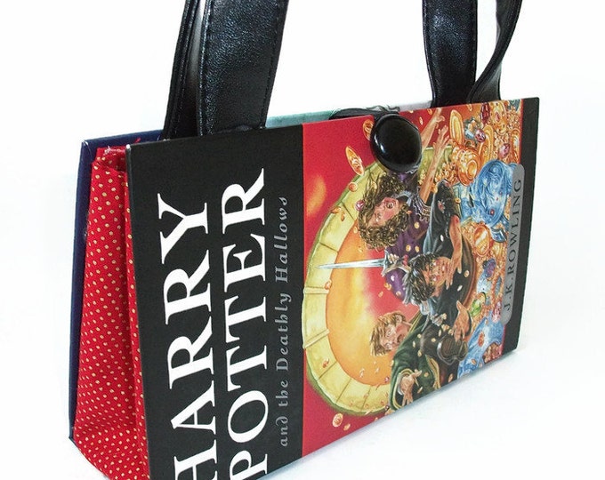 Book Purse Harry Potter and the Deathly Hallows Handmade Etsy