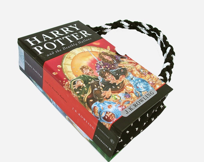 Harry Potter Book Purse Deathly Hallows Etsy