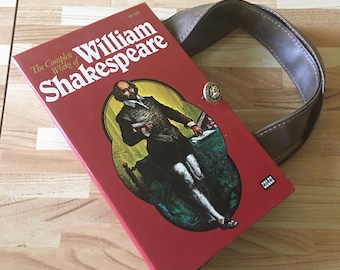 Book Purse Complete Works of William Shakespeare Handbag